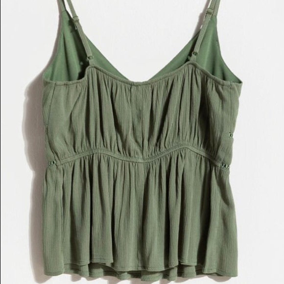 Green Ladder Trim Top - Picture 3 of 10